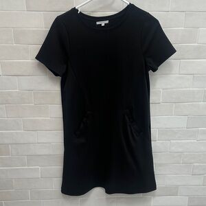 Z Supply Charcoal Short Sleeve Dress